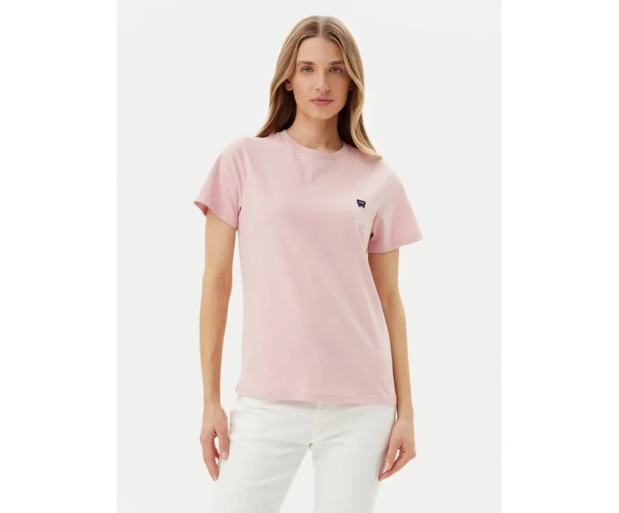 obrazek 1 Wrangler T-Shirt 112362576 Różowy Regular Fit