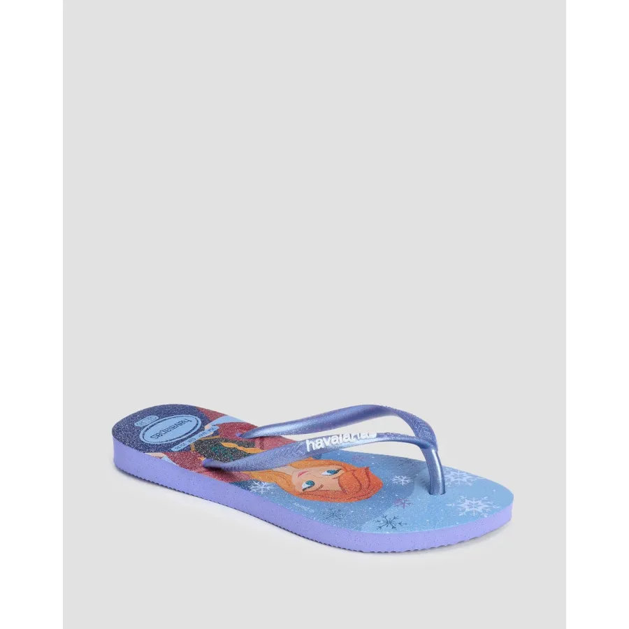 obrazek 1 Klapki Dziecięce Havaianas Kids Slim Disney Frozen