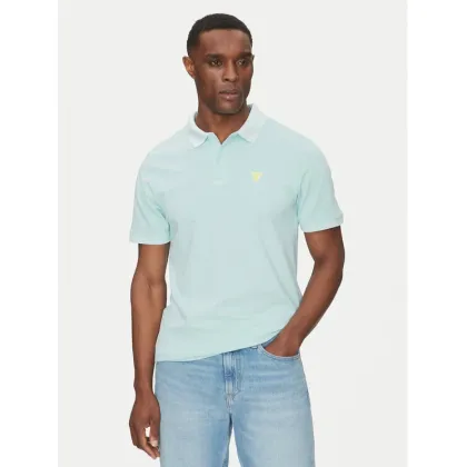 Zdjęcie Guess Polo F5GP00 K9WF1 Niebieski Regular Fit