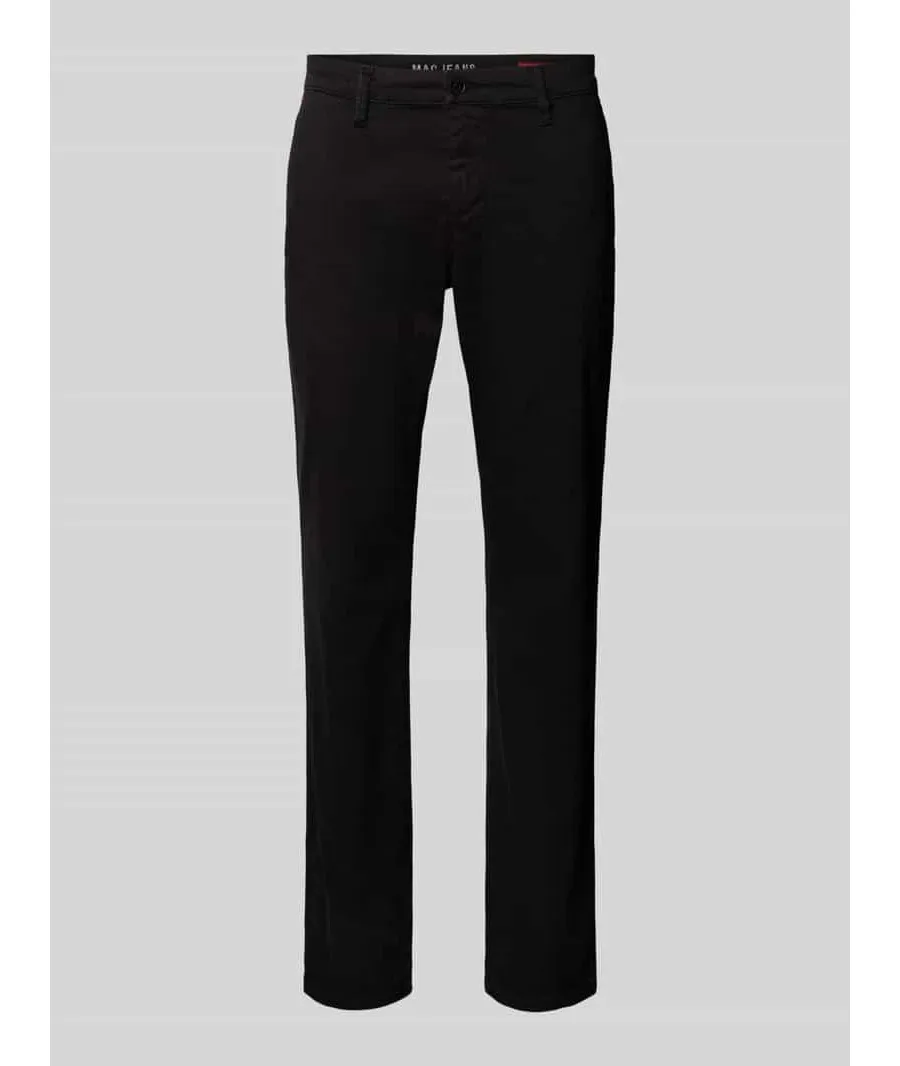 obrazek 1 Spodnie o kroju slim fit z aplikacją z logo model ‘Lennox’