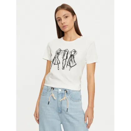 Zdjęcie Vero Moda T-Shirt Romy 10320297 Biały Regular Fit