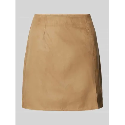 Zdjęcie Spódnica mini z bocznym zamkiem błyskawicznym model ‘CLARA’