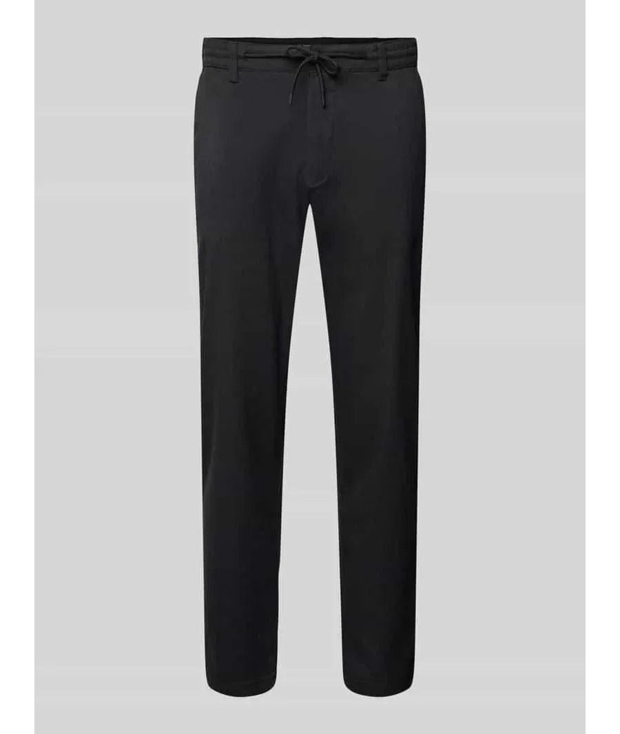 obrazek 1 Chinosy o kroju tapered fit z tunelem