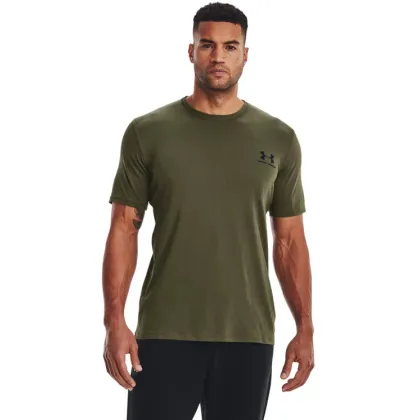 Zdjęcie Under Armour T-Shirt UA SPORTSTYLE LC SS 1326799 Khaki Regular Fit