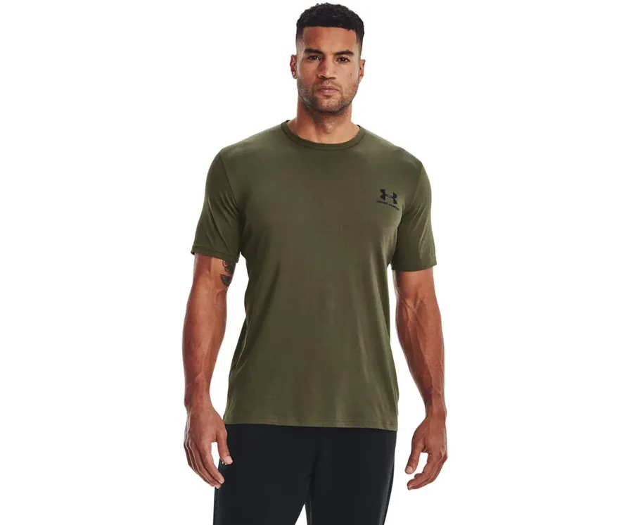 obrazek 1 Under Armour T-Shirt UA SPORTSTYLE LC SS 1326799 Khaki Regular Fit