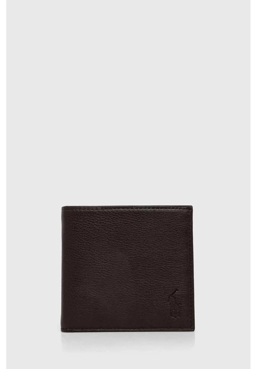 obrazek 1 Polo Ralph Lauren portfel skórzany męski kolor brązowy