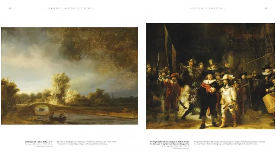 obrazek 4 Książka Rembrandt van Rijn - Arcydzieła sztuki - Flame Tree Publishing