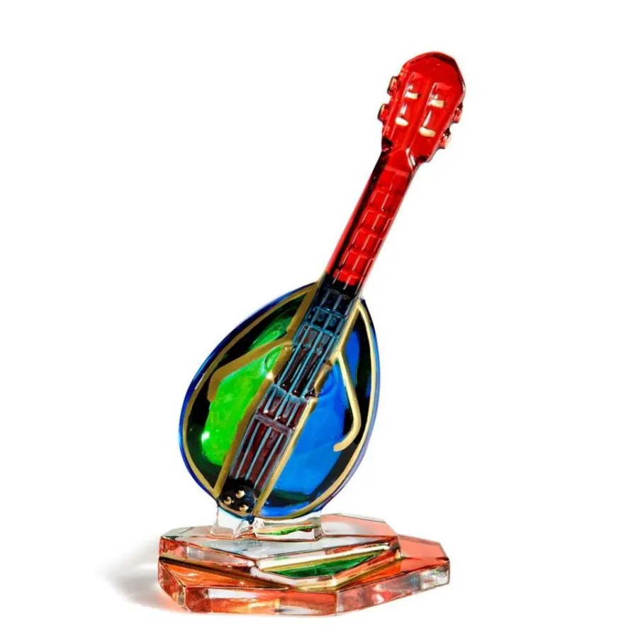 obrazek 1 Włoska figurka mandoliny wykonana ze szkła murano