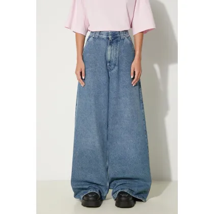 Zdjęcie AMBUSH jeansy Denim Baggy Pants damskie high waist BWYB004F24DEN0024000