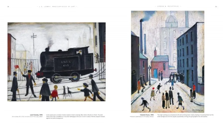 obrazek 3 Książka L.S. Lowry - Arcydzieła sztuki - Flame Tree Publishing