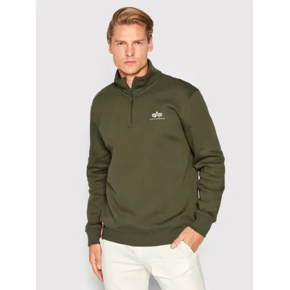 Zdjęcie Alpha Industries Bluza Half Zip 108308 Zielony Regular Fit