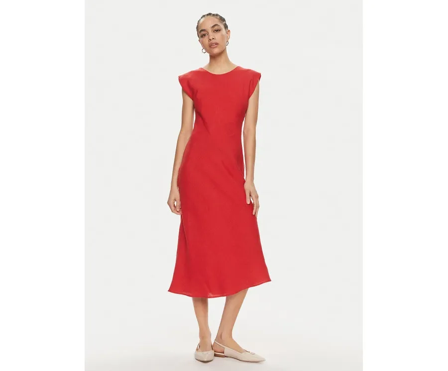 obrazek 1 Marella Sukienka letnia Hidalgo 2413221192 Czerwony Regular Fit