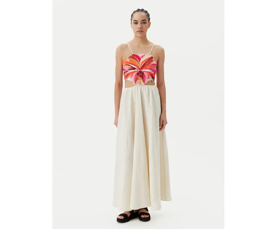 obrazek 1 Maaji Sukienka letnia Sunrise PT2530CLD001 Beżowy Regular Fit