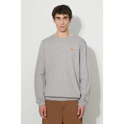 Zdjęcie Fjallraven bluza bawełniana Vardag męska kolor szary melanżowa F87070.020.999-999