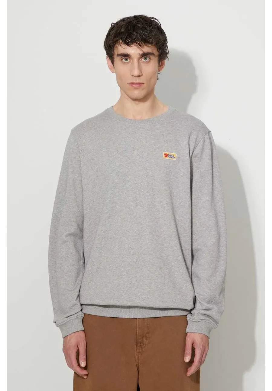 obrazek 1 Fjallraven bluza bawełniana Vardag męska kolor szary melanżowa F87070.020.999-999