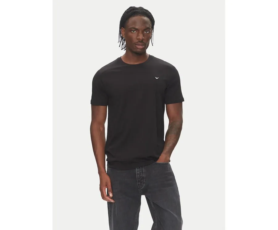 obrazek 1 Emporio Armani T-Shirt EM000574 AF12331 UC001 Czarny Regular Fit