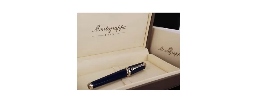 obrazek 4 Zmysłowe Niebieskie Pióro Kulkowe Piccola Montegrappa