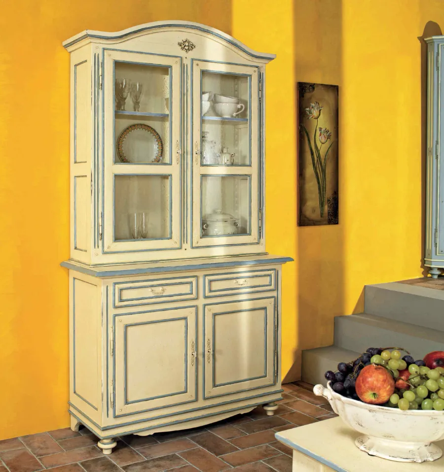 picture 1 Wooden luxurious Provence style shelf - Interiors Italia