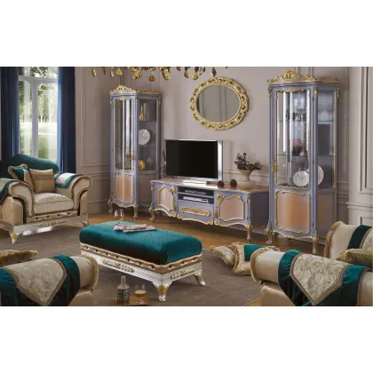 Zdjęcie Antyczne duże owalne lustro do wyjątkowego wnętrza - Morello Gianpaolo