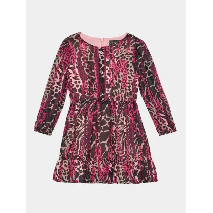 Zdjęcie Guess Sukienka codzienna K3BK16 WA2T0 Różowy Regular Fit