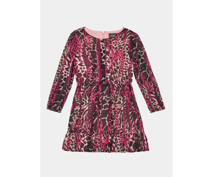 obrazek 1 Guess Sukienka codzienna K3BK16 WA2T0 Różowy Regular Fit