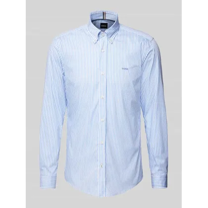 Zdjęcie Koszula casualowa o kroju slim fit z kołnierzykiem typu button down model ‘Roan’