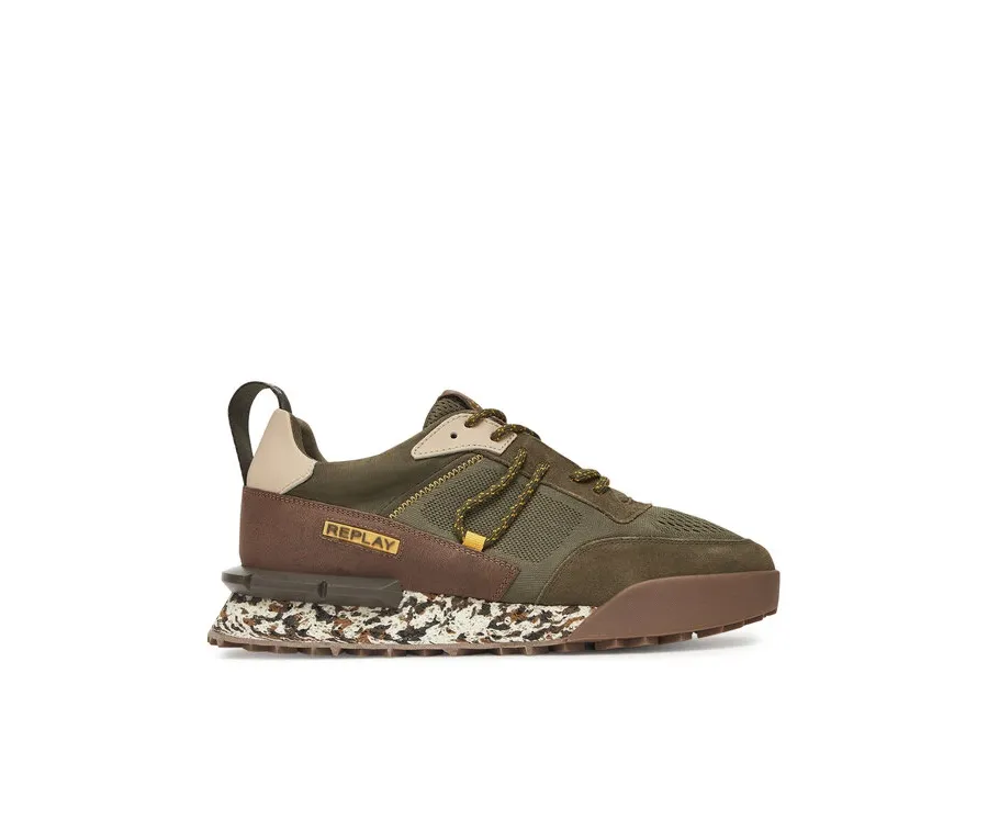 obrazek 1 REPLAY Sneakersy GMS1P .000.C0055L Zielony