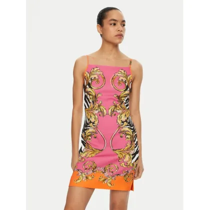 Zdjęcie Versace Jeans Couture Sukienka letnia 78HAO9P7 NS651 Różowy Regular Fit