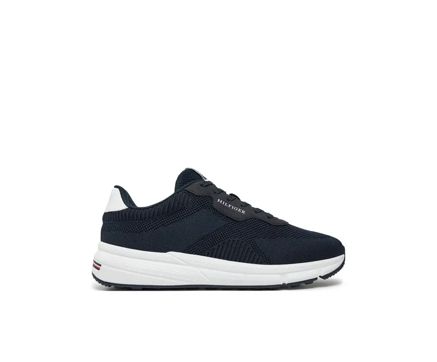 obrazek 1 Tommy Hilfiger Sneakersy Lightweight Rwb Knit FM0FM05423 Granatowy