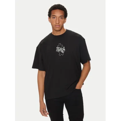 Zdjęcie Replay T-Shirt MMG350.000.23454 Czarny Oversize REPLAY