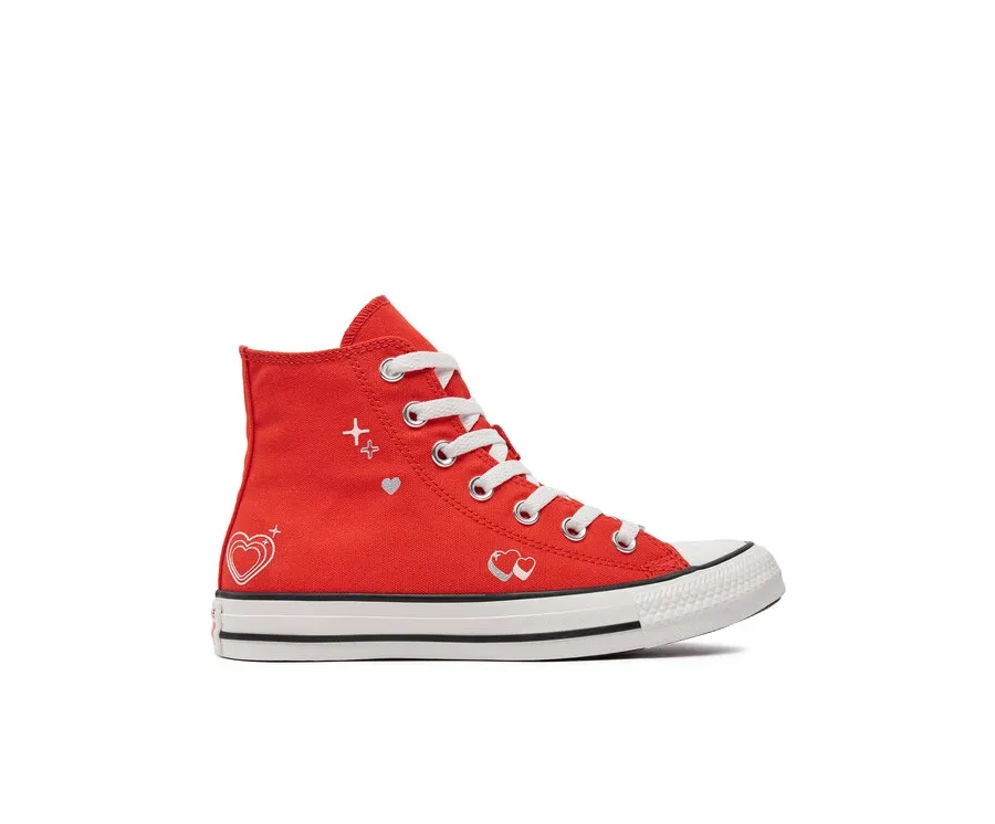 obrazek 1 Converse Trampki Chuck Taylor All Star Y2K Heart A09117C Czerwony