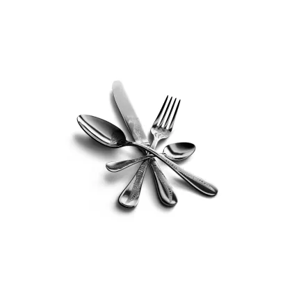 Zdjęcie Wyjątkowy komplet 6 łyżek Gourmet ze stali nierdzewnej