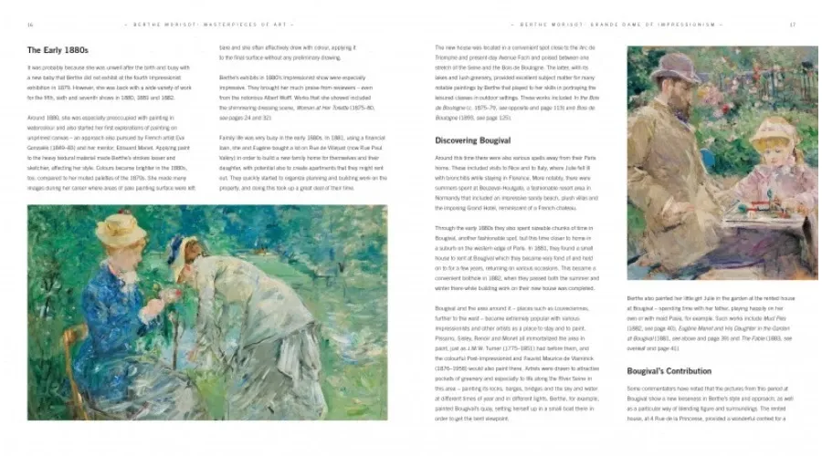 obrazek 3 Książka Arcydzieła sztuki Berthe Morisot - Flame Tree Publishing
