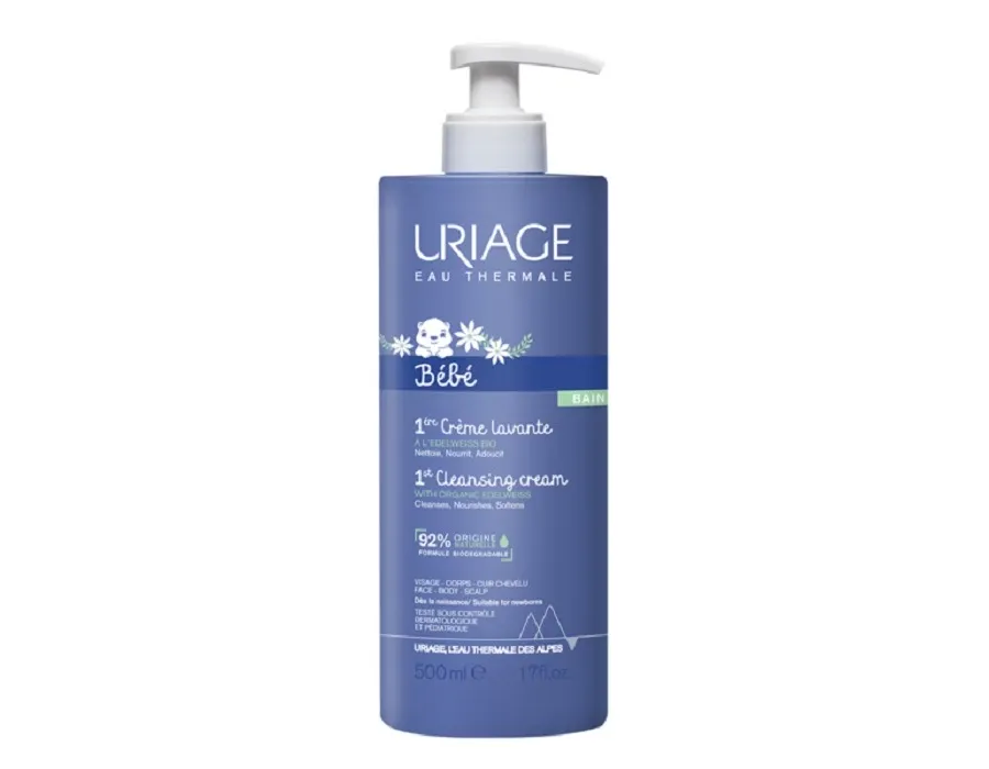 obrazek 1 Uriage Bebe 1St Krem oczyszczający dla dzieci 500 ml