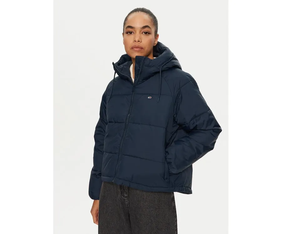 obrazek 1 Tommy Jeans Kurtka zimowa Vail DW0DW18841 Granatowy Regular Fit