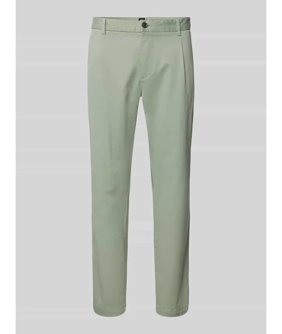 obrazek 1 Chinosy o kroju slim fit z wpuszczanymi kieszeniami model ‘Kane’
