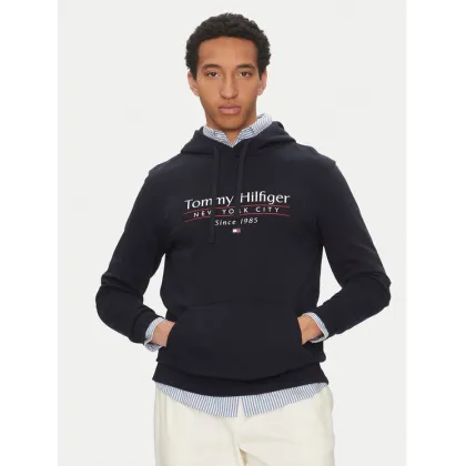 Zdjęcie Tommy Hilfiger Bluza Center Stack MW0MW38672 Granatowy Regular Fit