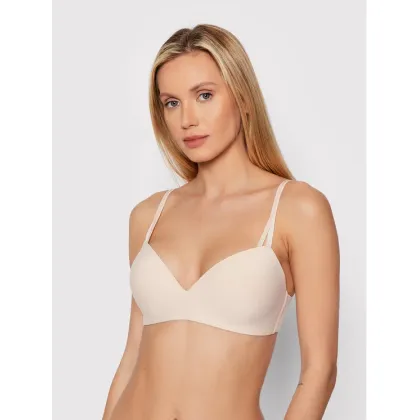 Zdjęcie Calvin Klein Underwear Biustonosz bezfiszbinowy 000QF6017E Beżowy