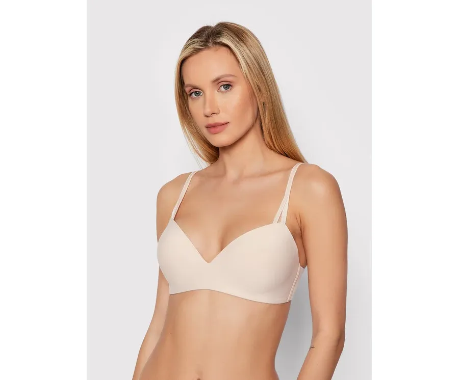 obrazek 1 Calvin Klein Underwear Biustonosz bezfiszbinowy 000QF6017E Beżowy