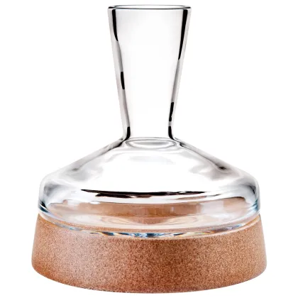 Zdjęcie Ekskluzywna karafka z podstawą z korka o interesującym designie – Vista Alegre