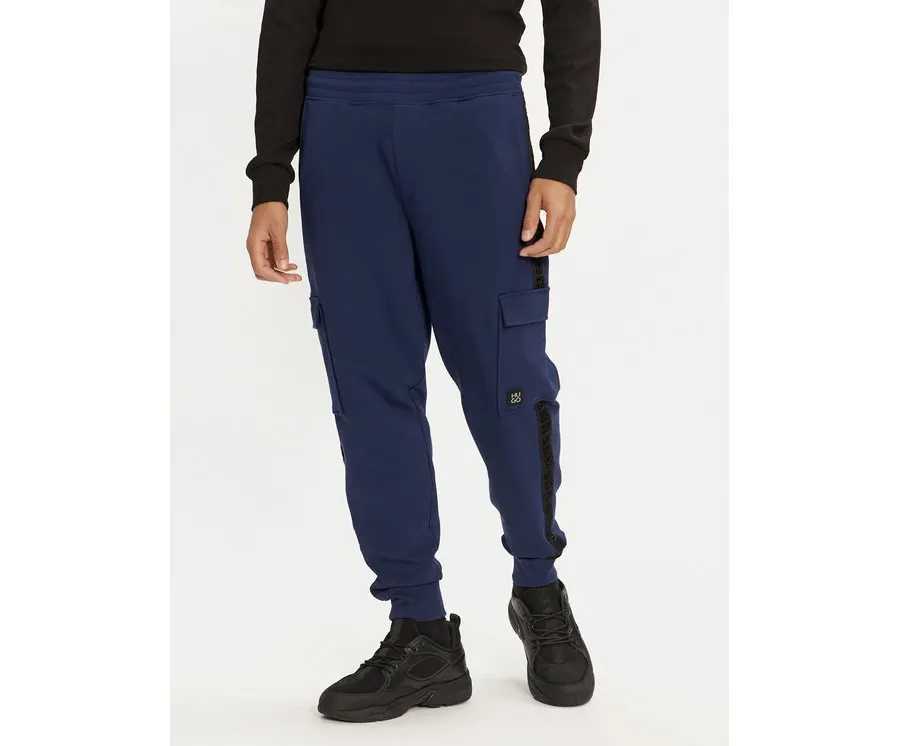 obrazek 1 Hugo Spodnie dresowe Disland 50521407 Granatowy Regular Fit HUGO