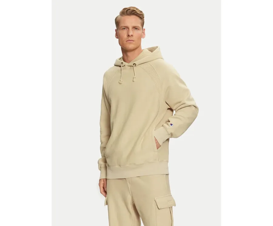 obrazek 1 Champion Bluza Reverse Weave 218643 Beżowy Regular Fit