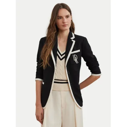 Zdjęcie LAUREN RALPH LAUREN Marynarka 200936101002 Czarny Straight Fit