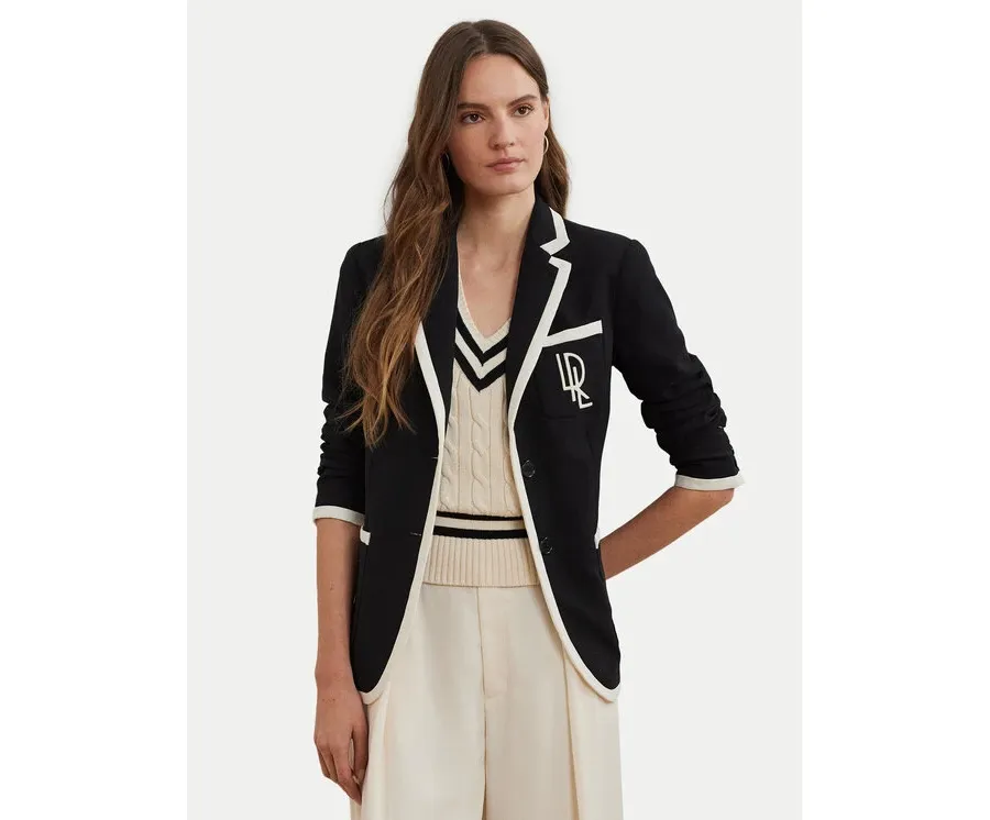 obrazek 1 LAUREN RALPH LAUREN Marynarka 200936101002 Czarny Straight Fit