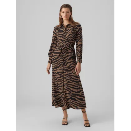 Zdjęcie Vero Moda Sukienka koszulowa 10294989 Brązowy Regular Fit