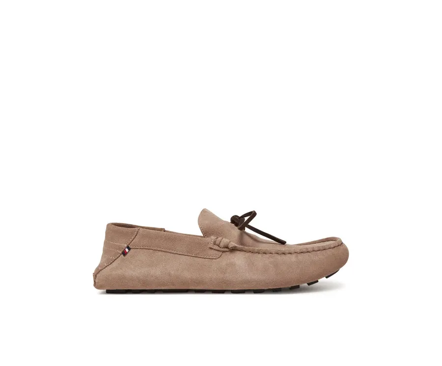 obrazek 1 Tommy Hilfiger Mokasyny Hilfiger Folded Suede Driver FM0FM05385 Beżowy