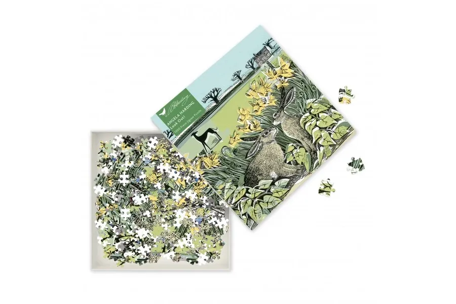 obrazek 2 Puzzle dla dorosłych Angela Harding: Uwaga! - Flame Tree Publishing