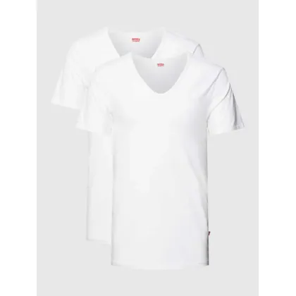 Zdjęcie T-shirt z detalem z logo w zestawie 2 szt.