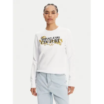 Zdjęcie Versace Jeans Couture Bluza 78HAIC06 Biały Regular Fit