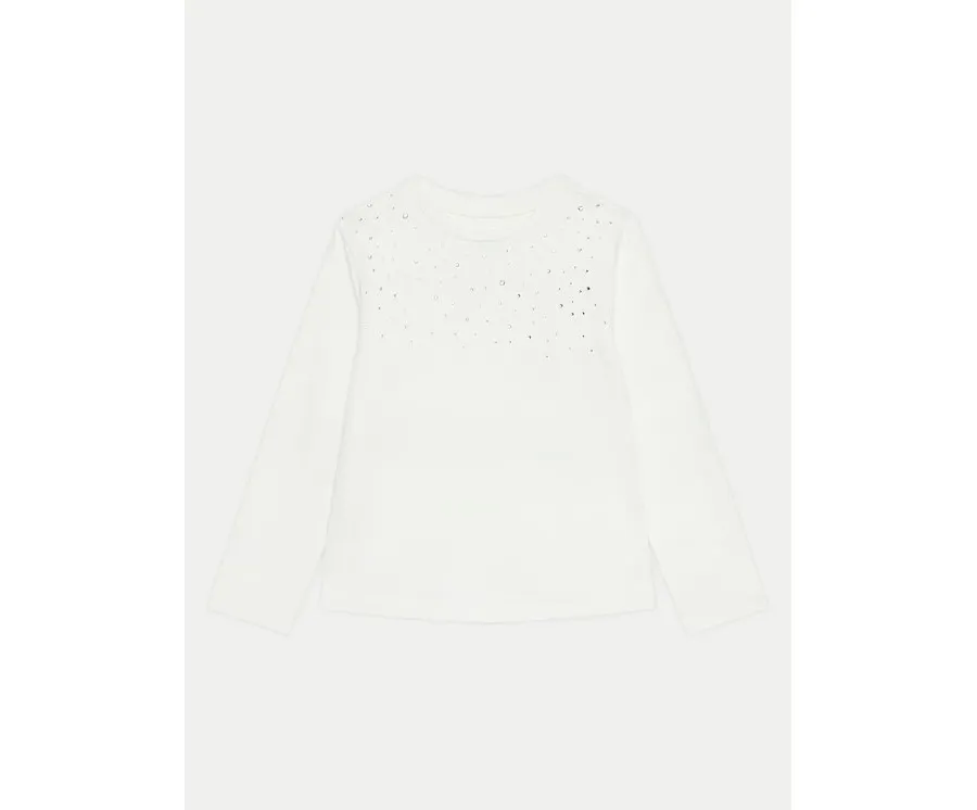 obrazek 1 OVS Bluzka 2131398 Écru Regular Fit